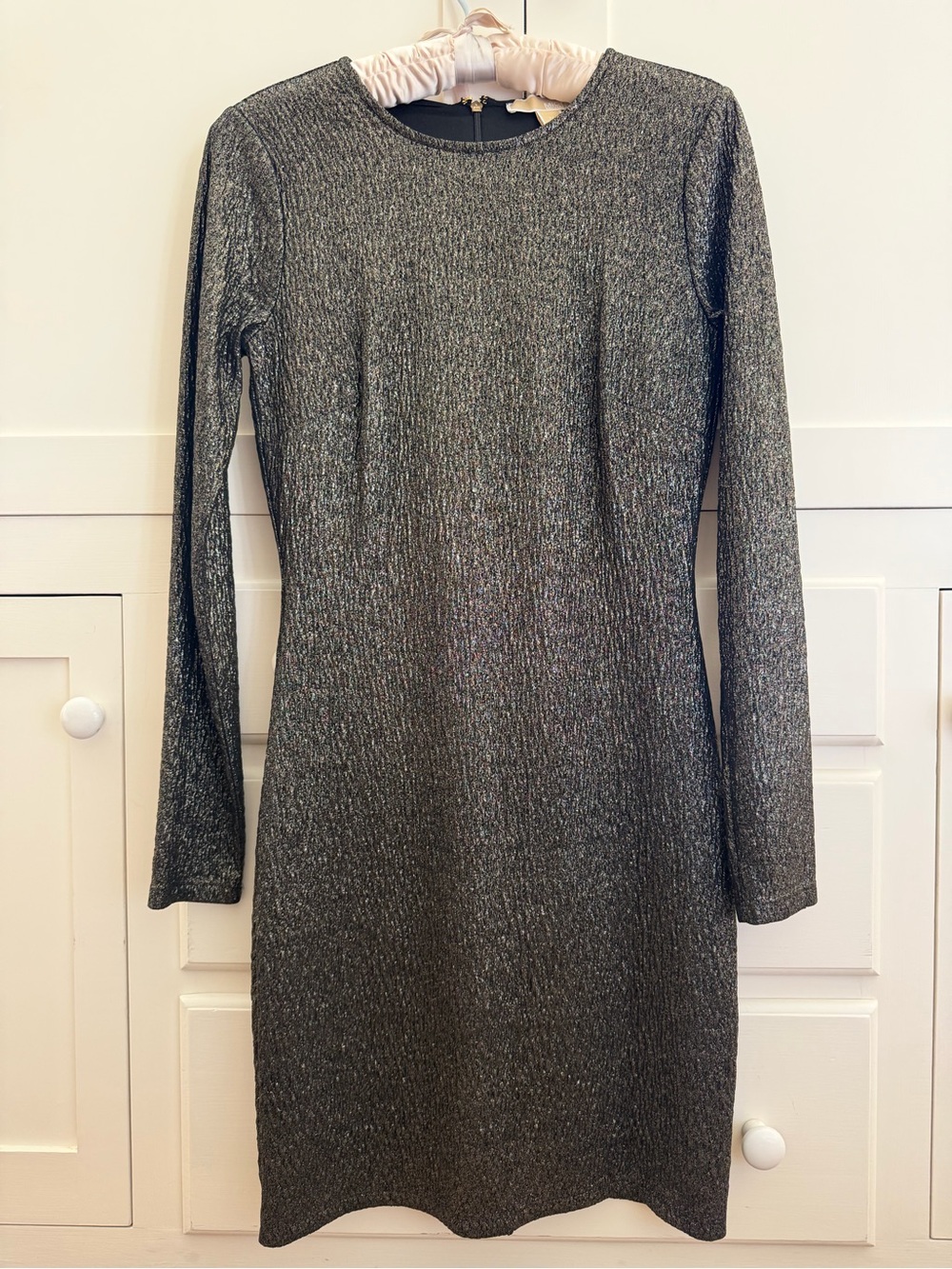 Michael Kors Metallic Jacquard Mini Dress XS NWT